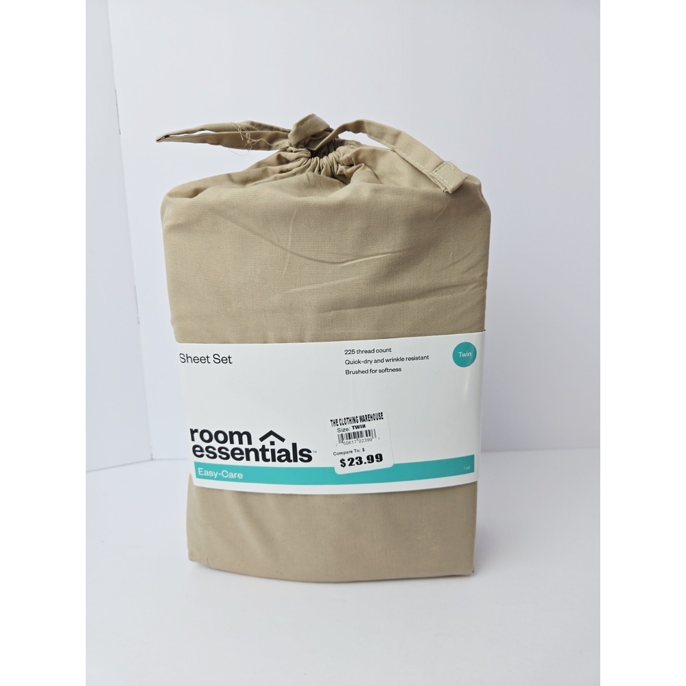 Room Essentials Target Sheet Set Twin NWT Easy Care